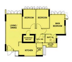 Blk 342C Yishun Natura (Yishun), HDB 4 Rooms #545361301